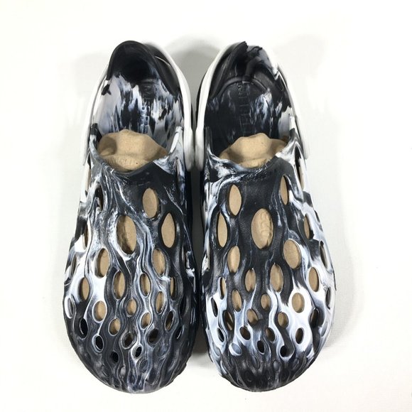 Merrell Womens Hydro Moc Shoes Black White J004340 - Picture 6 of 8